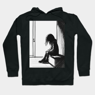 All alone Hoodie